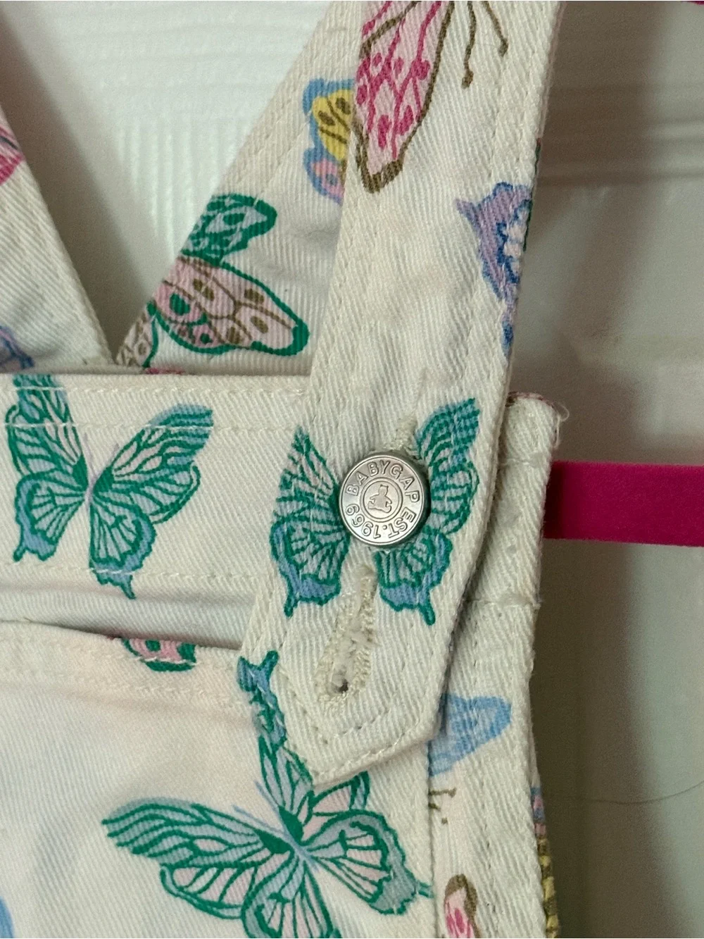 Baby Gap Butterfly Bliss Overall Dress